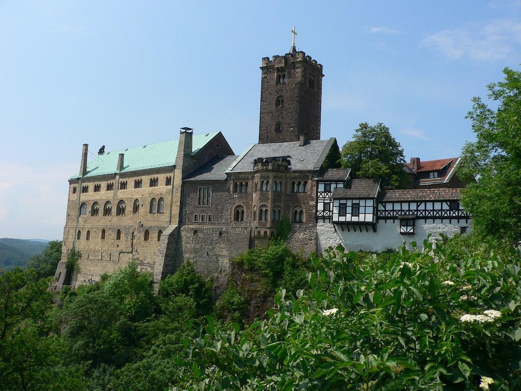 Hotel Garni Am Thueringer Klosstheater Friedrichroda Esterno foto